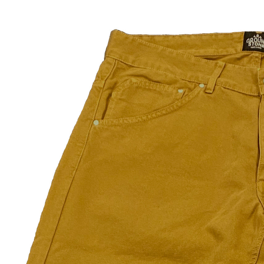 5-ficksbyxa i canvas – Brun