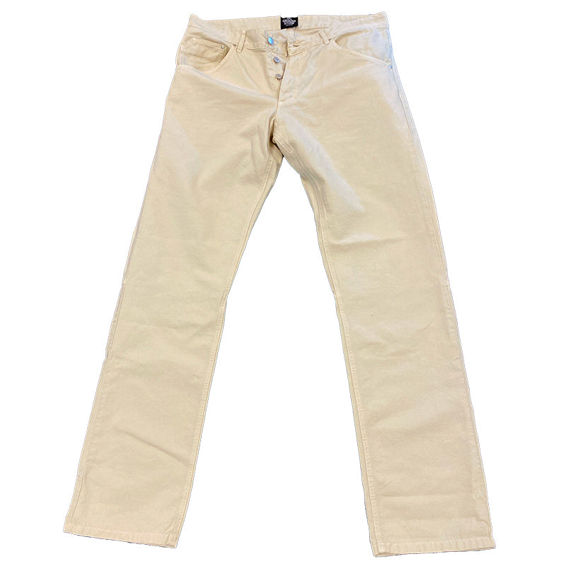 5-ficksbyxa i canvas – Off white