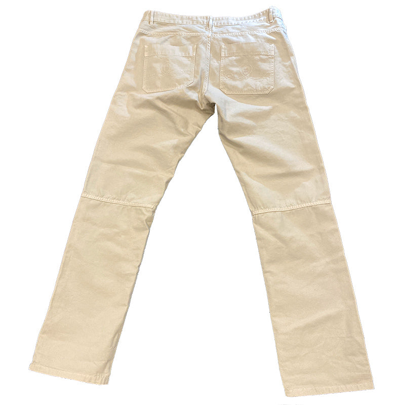 5-ficksbyxa i canvas – Off white