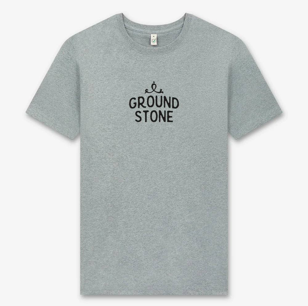 T-shirt i ekologisk bomull – Grå