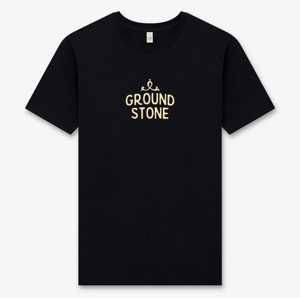 T-shirt i ekologisk bomull – Svart